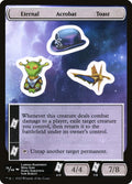 Eternal Acrobat Toast - Unfinity Sticker Sheets #19 - Near Mint - Non-Foil