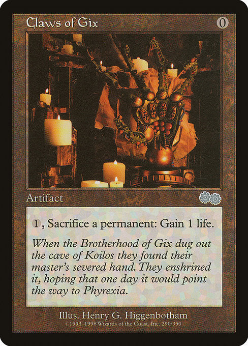 Claws of Gix - Urza's Saga #290