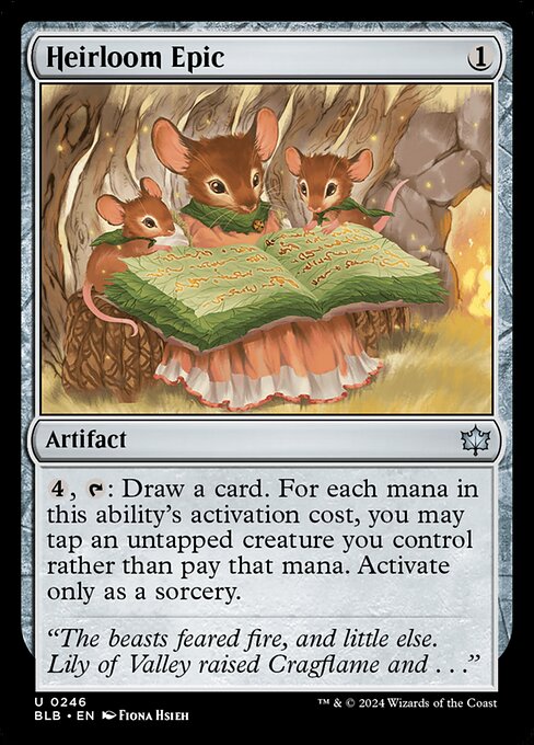 Heirloom Epic - Bloomburrow #246