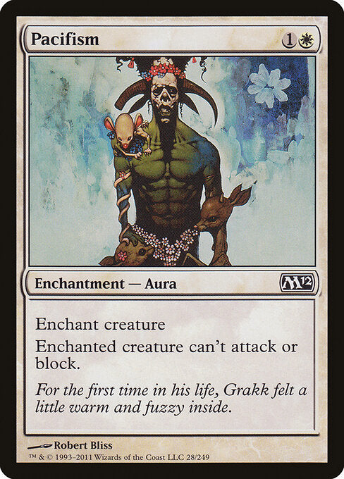 Pacifism Magic 2012 Magic: The Gathering card image
