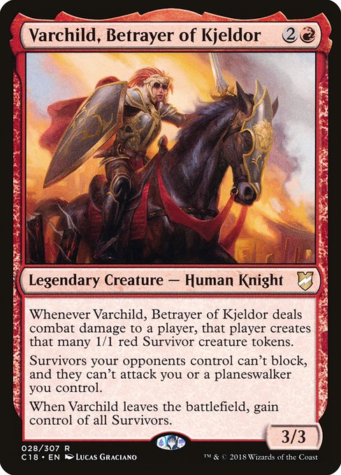Varchild, Betrayer of Kjeldor - Commander 2018 #28