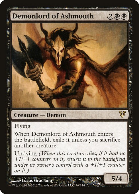 Demonlord of Ashmouth - Avacyn Restored #96