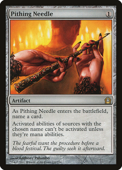 Pithing Needle - Return to Ravnica #231