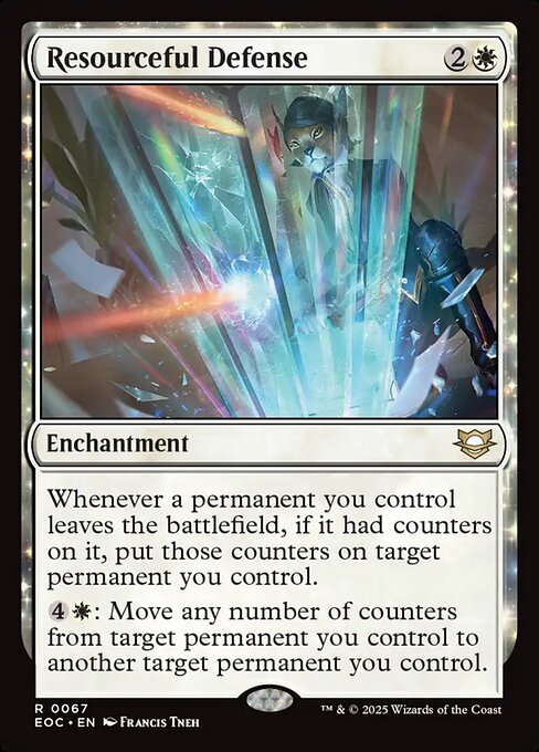 Resourceful Defense - Edge of Eternities Commander #67
