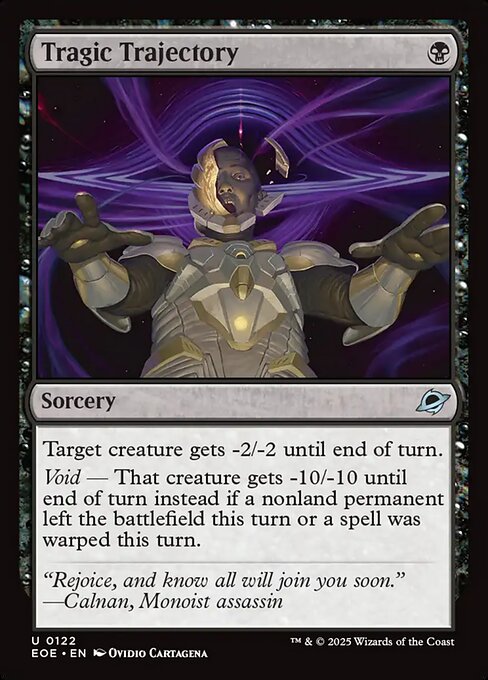 Tragic Trajectory Edge of Eternities Magic: The Gathering card image