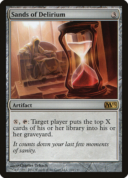 Sands of Delirium Magic 2013 Magic: The Gathering card image