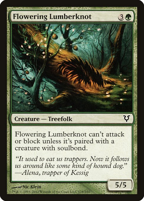 Flowering Lumberknot - Avacyn Restored #178