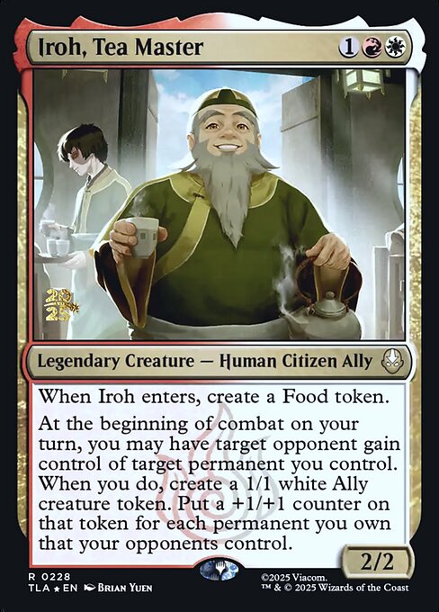 Iroh, Tea Master - Avatar: The Last Airbender Promos #228s