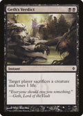 Geth's Verdict - New Phyrexia #61 Magic: The Gathering card image