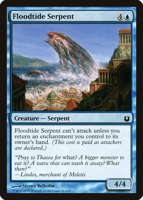 Floodtide Serpent - Born of the Gods #41