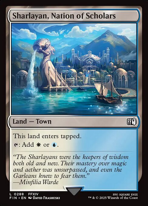 Sharlayan, Nation of Scholars Final Fantasy Magic: The Gathering card image