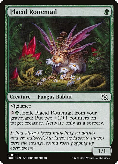 Placid Rottentail - March of the Machine #199 Magic: The Gathering card image