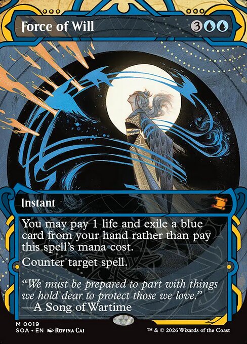 Force of Will - Secrets of Strixhaven Mystical Archive #19