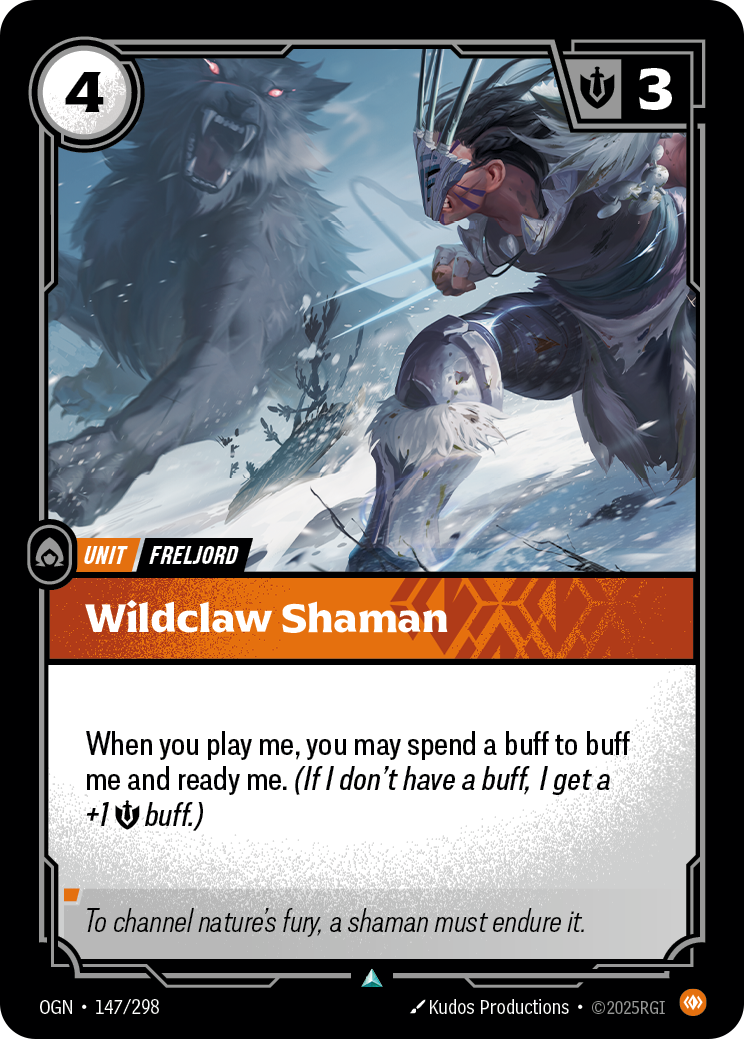 Wildclaw Shaman Riftbound card image