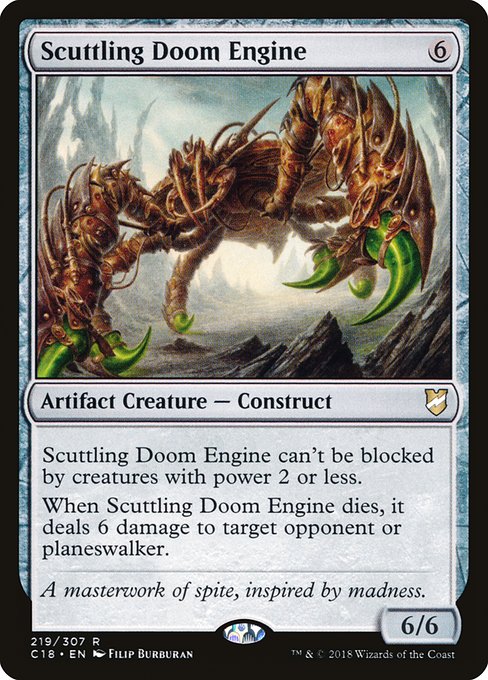 Scuttling Doom Engine - Commander 2018 #219