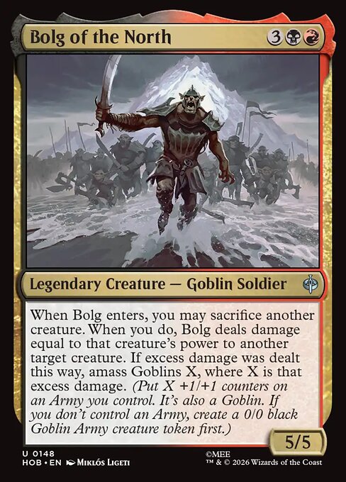 Bolg of the North HOB 148