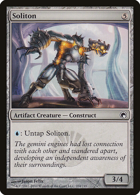 Soliton Scars of Mirrodin Magic: The Gathering card image