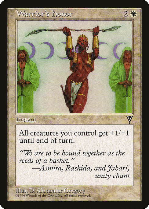 Warrior's Honor - Visions #24