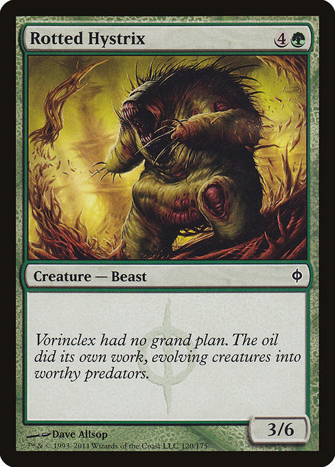 Rotted Hystrix - New Phyrexia #120