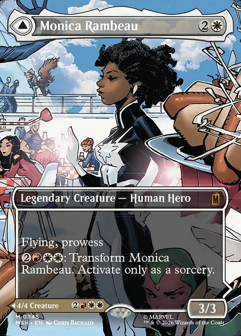 Monica Rambeau Marvel Super Heroes Magic: The Gathering card image
