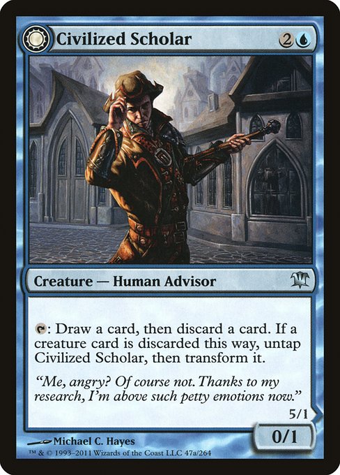 Civilized Scholar - Innistrad #47