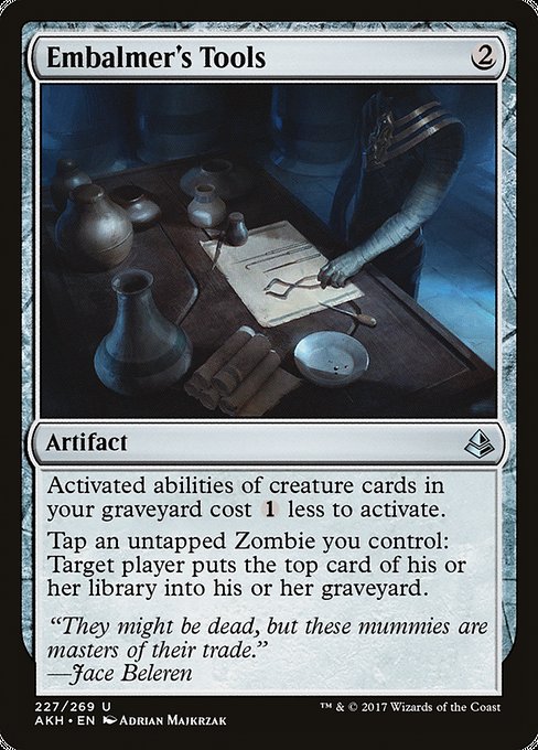 Embalmer's Tools - Amonkhet #227