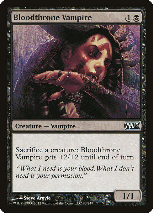 Bloodthrone Vampire - Magic 2013 #83