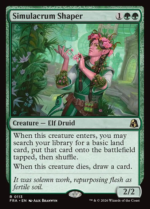 Simulacrum Shaper - Reality Fracture - Non-Foil
