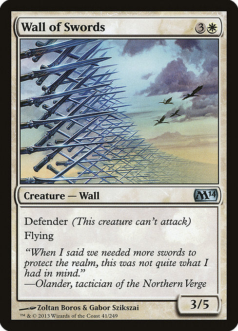 Wall of Swords - Magic 2014 #41