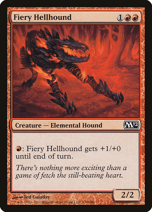 Fiery Hellhound - Magic 2012 #130