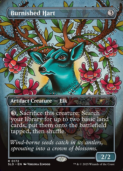 Burnished Hart Secret Lair Drop Magic: The Gathering card image