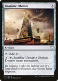 Unstable Obelisk - Commander 2018 #227