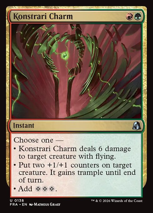 Konstrari Charm - Reality Fracture - Foil
