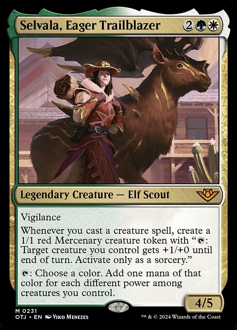 Selvala, Eager Trailblazer - Outlaws of Thunder Junction #231
