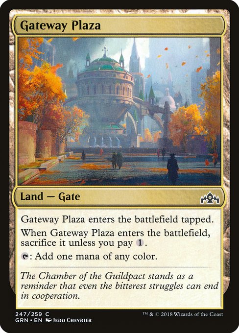 Gateway Plaza - Guilds of Ravnica #247