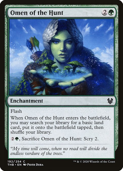 Omen of the Hunt - Theros Beyond Death #192