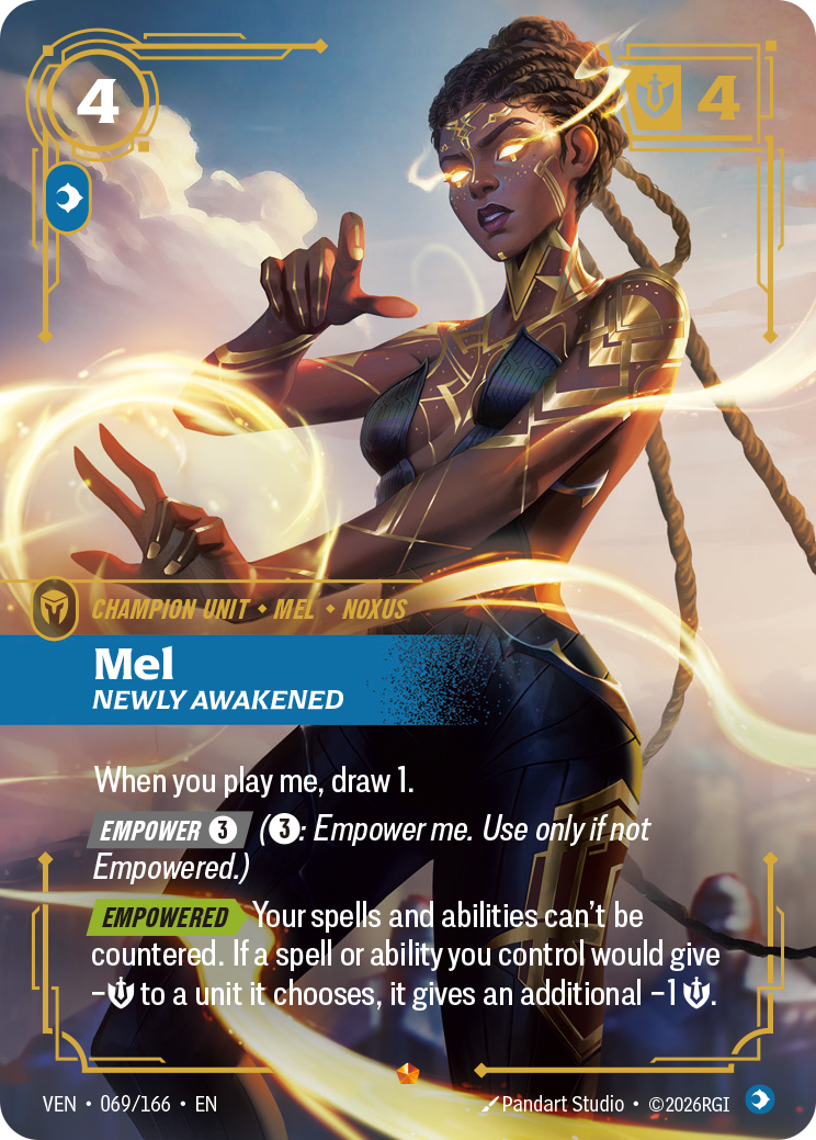 Mel, Newly Awakened Riftbound card