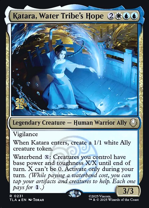 Katara, Water Tribe's Hope - Avatar: The Last Airbender Promos #231s