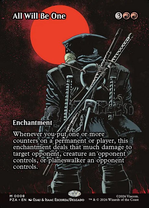 All Will Be One - Teenage Mutant Ninja Turtles Source Material #8 Magic: The Gathering card image