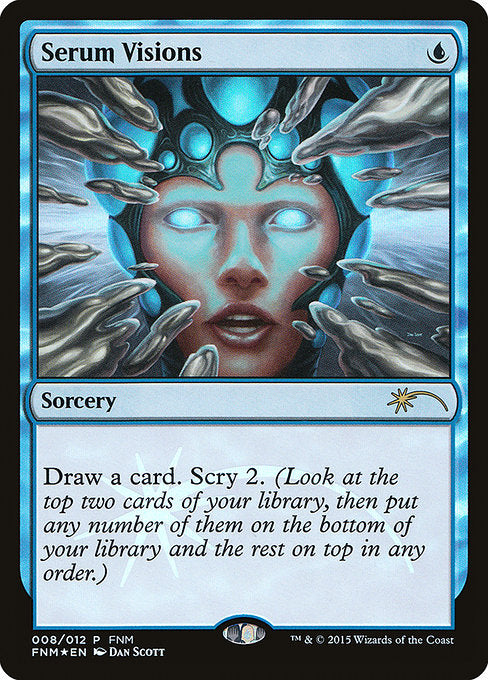 Serum Visions - Friday Night Magic 2015 #8 Magic: The Gathering card image