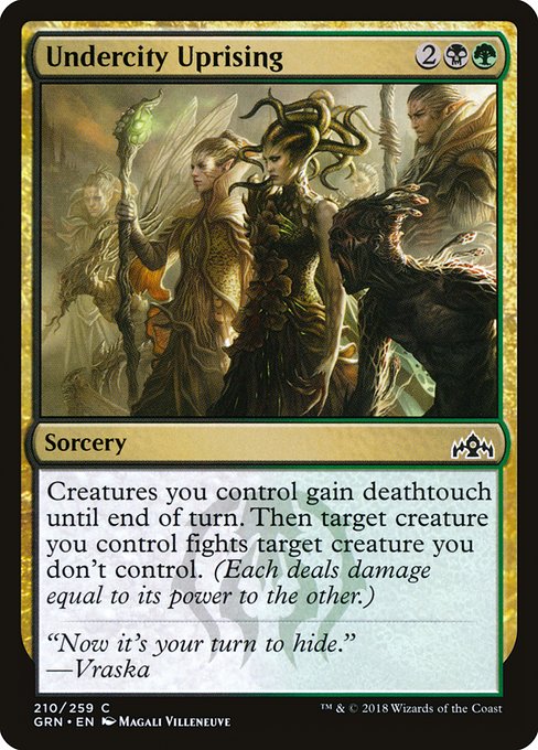 Undercity Uprising - Guilds of Ravnica #210 Magic: The Gathering card image