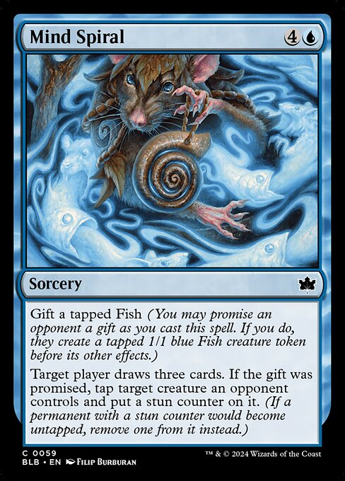 Mind Spiral - Bloomburrow #59