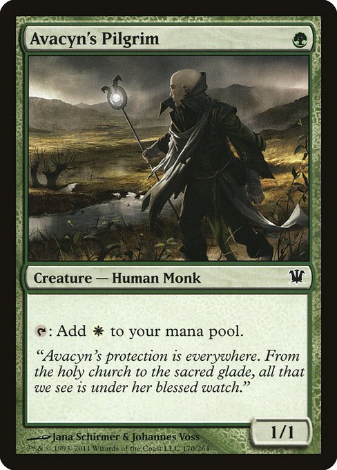 Avacyn's Pilgrim - Innistrad #170 Magic: The Gathering card image