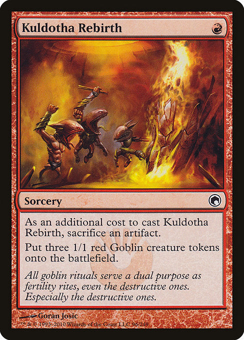 Kuldotha Rebirth - Scars of Mirrodin #96 Magic: The Gathering card image