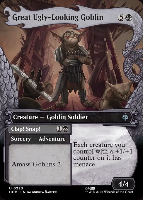 Great Ugly-Looking Goblin // Clap! Snap! HOB 223