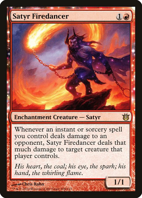 Satyr Firedancer - Born of the Gods #108 Magic: The Gathering card image