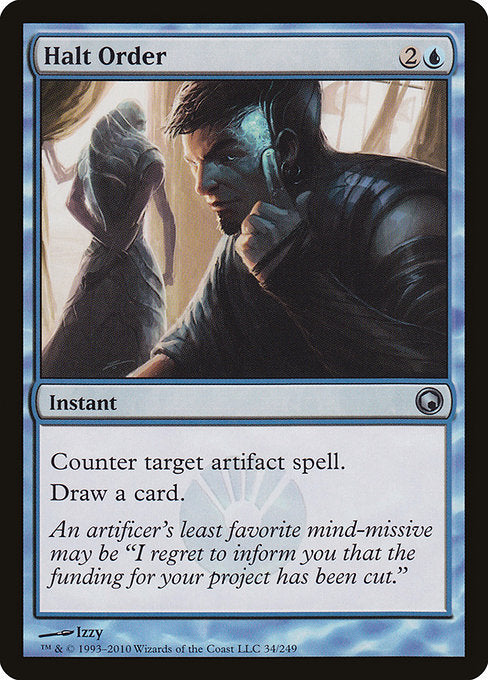 Halt Order - Scars of Mirrodin #34