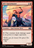 Sif's Spearmaster Marvel Super Heroes Commander Magic: The Gathering card image
