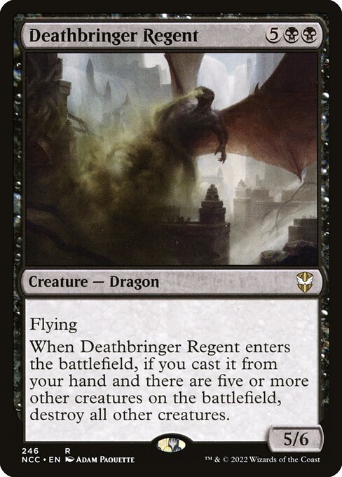 Deathbringer Regent - New Capenna Commander #246
