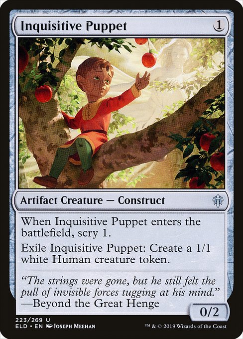 Inquisitive Puppet - Throne of Eldraine #223